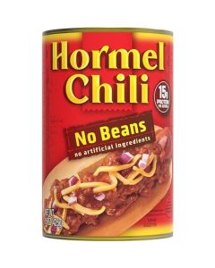 Hormel Chili No Beans 15 Ounce Pack of 12