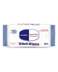 Anti Bacterial Adult Wipes 40 Wipes