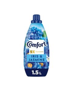 Ultimate Care Concentrated Fabric Softener, For long-lasting Fragrance, Iris And Jasmine, Complete Clothes Protection 1.5Liters