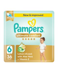 Premium Care Taped Diapers Size 6 Jumbo Pack 36 Count