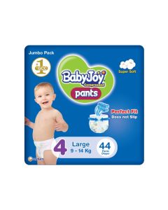 Compressed Culotte Pants Diaper, Size 4, Large, 9-14 Kg, Jumbo Pack, 44 Diapers