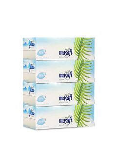 Facial Tissues - Pack of 4 (4 x 200 x 2 Ply)