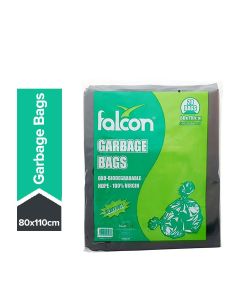 20-Piece Garbage Bags Black
