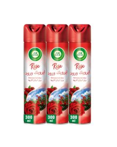 Air Wick Air Freshener, Rose Scent, 300ml x 3 300ml