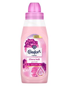 Fabric Softener Flora Soft For Fresh And Soft Clothes 1Liters