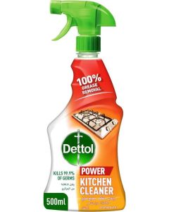 Dettol Kitchen Cleaner Spray Bottle, Orange Scent, 500ml 500ml