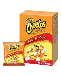 Crunchy Flaming Hot , 25g × 12 Pack of 12