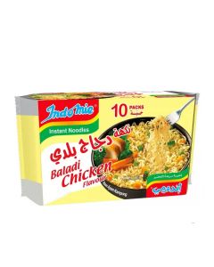 Instant Noodles, Baladi Chicken Flavor, 70 g × 10 700g Pack of 10