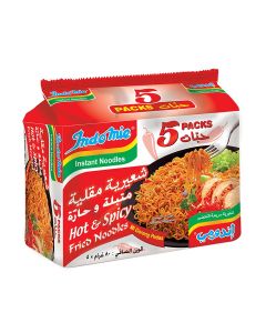 Hot And Spicy Fried Instant Noodles 80grams Pack of 5