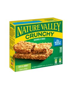 Crunchy Granola Bars With Oats And Honey 10 Pieces 210grams
