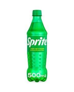 Lemon Lime Flavored Carbonated Soft Drink Pet Bottle 500ml