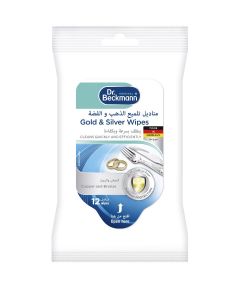 Gold & Silver Wipes, 12-Piece