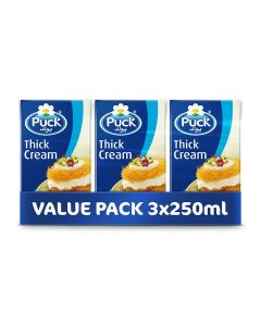 Thick Cream Value Pack 3x250ml