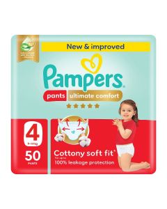 Premium Care Pants Diapers Size 4 9-14kg Count 50