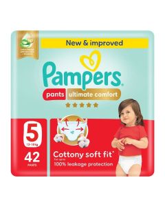 Premium Care Pants Diapers Size 5, 12-18kgs 42 Count