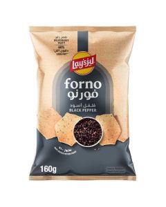 Forno Black Pepper Chips 160grams