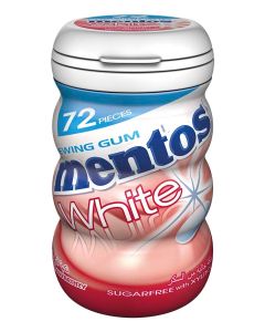 White Strawberry Chewing Gum 72 Pieces