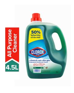 Multipurpose Pine Scented Disinfectant Cleaner Green 4.5Liters