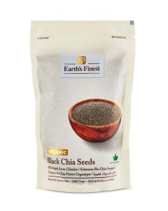 Organic Gluten Free Black Chia Seeds 300grams
