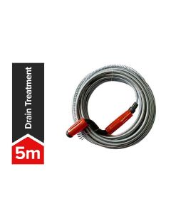 Sink Drain Cleaner Wire Silver/Orange