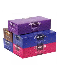 Facial Tissue Pack Of 5 White