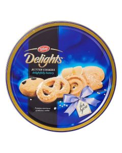 Delights Butter Cookies Tin 405grams