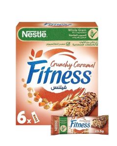 Crunchy Caramel Breakfast Cereal Bar 23.5grams Pack of 6