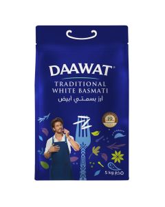Traditional White Indian Basmati Rice 5kg