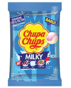 Milky Lollipop Bag, 10 Piece 120grams