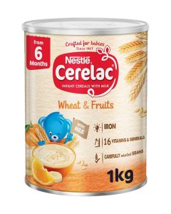 Infant Baby Cereal, Wheat & Fruits Orange 1kg