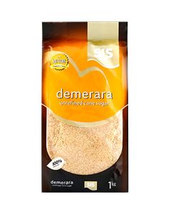Demerara Unrefined Cane Sugar 1kg
