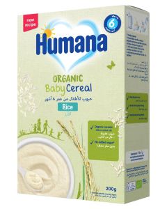 Organic Rice Infant Cereal, After 4 Months Milk-Free 200grams