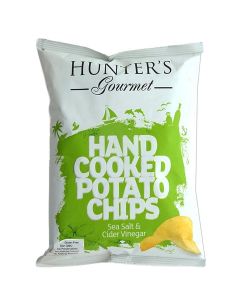 Hand Cooked Potato Chips Sea Salt And Cider Vinegar 125grams