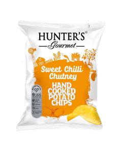 Hand Cooked Potato Chips Sweet Chili Chutney 125grams