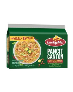 Instant Pancit Canton Chilli Mansi Flavour Noodles 60grams Pack of 6