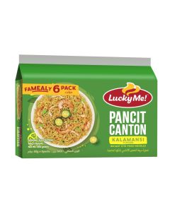 Instant Pancit Canton Kalamansi Flavour Noodles 60grams Pack of 6