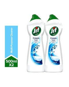 Cream Cleaner With Micro Crystals Technology Eliminates Grease Burnt food And Limescale Stains 500ml