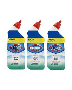 Fresh Scent Toilet Bowl Cleaner Set, 709ml, Pack Of 3 Multicolor