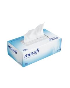 Pack Of 4 2 Ply Facial Tissue White 200 Sheets
