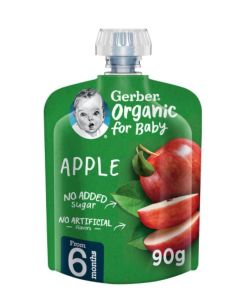 Organic Apple Pouch Puree 90grams