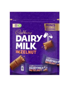 Dairy Milk Minis Hazelnut Chocolate Bars 156grams