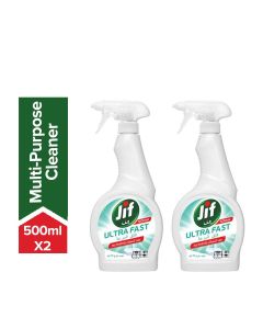 Ultra Fast Cleaner Spray For Smooth And Shiny Surfaces Multi-Purpose Fast And Easy Clean Just In 10 Seconds 2 x 500ml