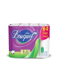 Kitchen Towel With 8 Rolls 3 Piecese