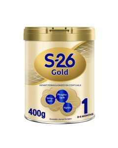 Wyeth Nutrition Pro Gold Stage 1, 0-6 Months Premium Starter Infant Formula for Babies 400grams