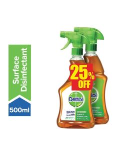 2 Piece Anti-Bacterial Surface Disinfectant Set 500ml