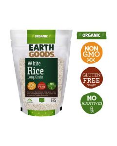 Organic No Additives Gluten-Free Long Grain White Rice 500grams