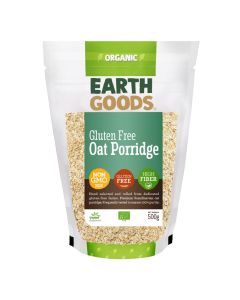 Organic High Fiber Gluten-Free Oat Porridge 500grams