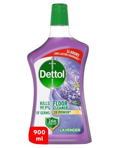 Dettol Antibacterial Floor Cleaner Lavender Scent, 900ml 900ml