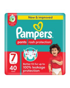 Aloe Vera Pants Diapers Size 7 Mega Pack 40 Count