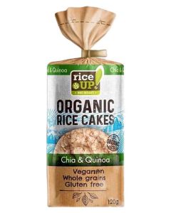 Chia And Quinoa Organic Rice Cake 120grams